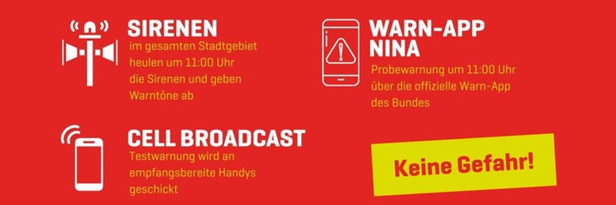 FW-MH: Bundesweiter Warntag am 11. September: Sirenen, Warn-Apps und Notfallradio in Mülheim