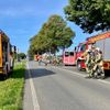 FW Hünxe: Verkehrsunfall mit drei schwerverletzten Personen, B 58 zeitweise voll gesperrt