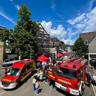 FW-EN: Einladung an die Presse: 150 Jahre Feuerwehr Herdecke - Blaulichttag auf dem Bleichstein am kommenden Samstag