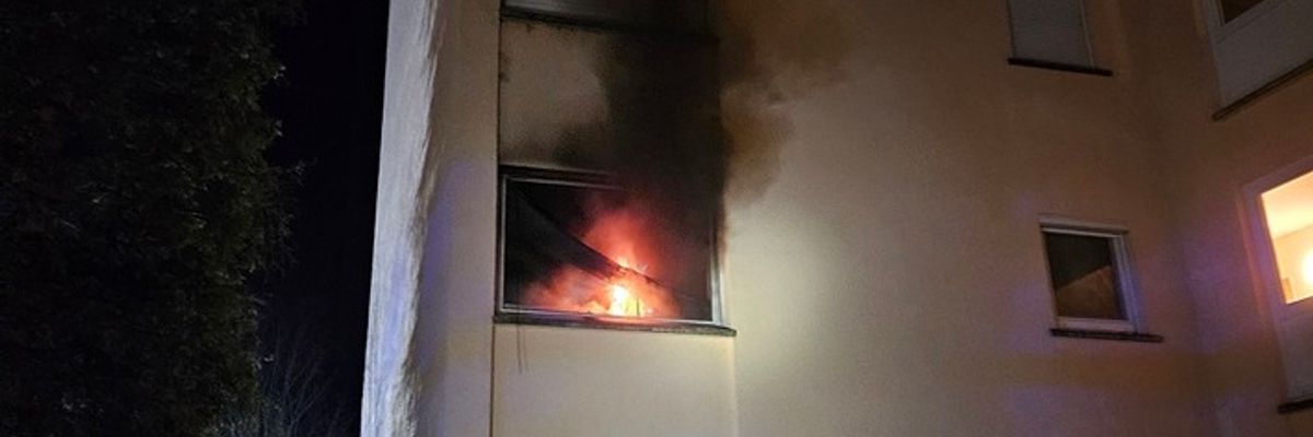 FW-Radolfzell: Wohnungsbrand auf der Mettnau