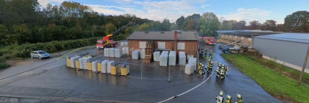 FW-WRN: Feuerwehr Werne probt den Ernstfall bei Gesamtwehrübung