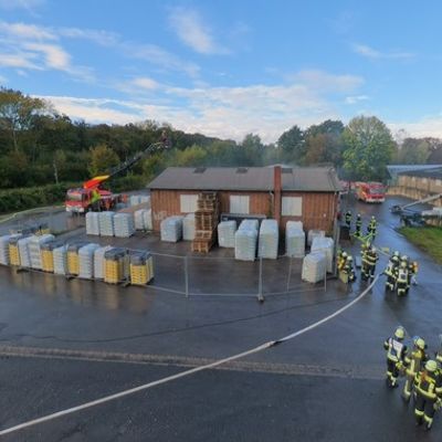 FW-WRN: Feuerwehr Werne probt den Ernstfall bei Gesamtwehrübung