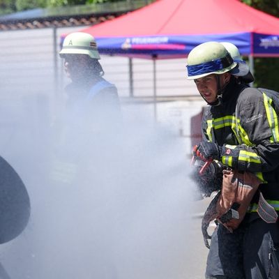 KFV Bodenseekreis: Feuerwehrwettkämpfe in Friedrichshafen finden großen Anklang