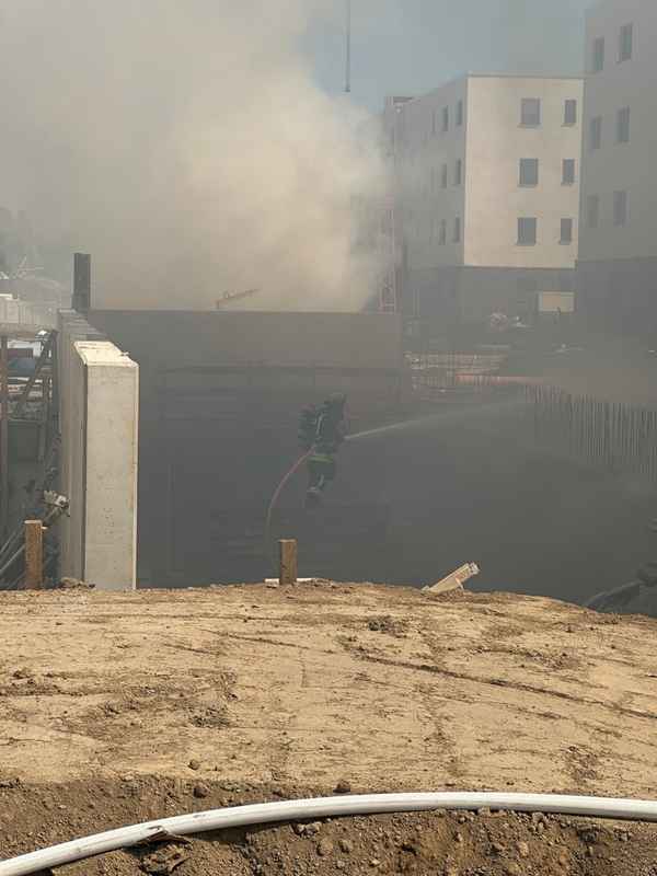 FW-DO: Feuer auf einer Tiefgaragenbaustelle - starke Rauchbelästigung in der östlichen Innenstadt