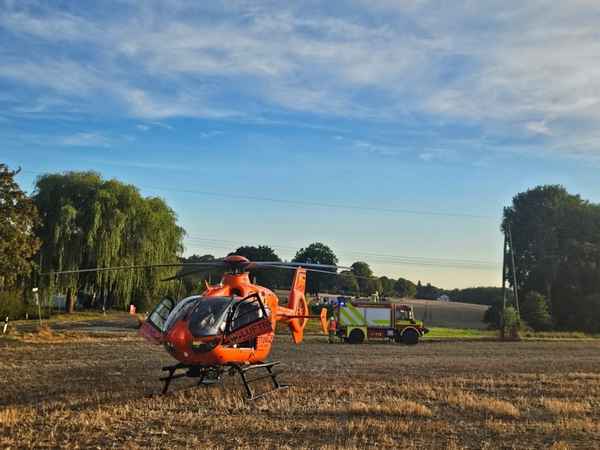 FW Ratingen: Schwerer Verkehrsunfall auf Essener Straße