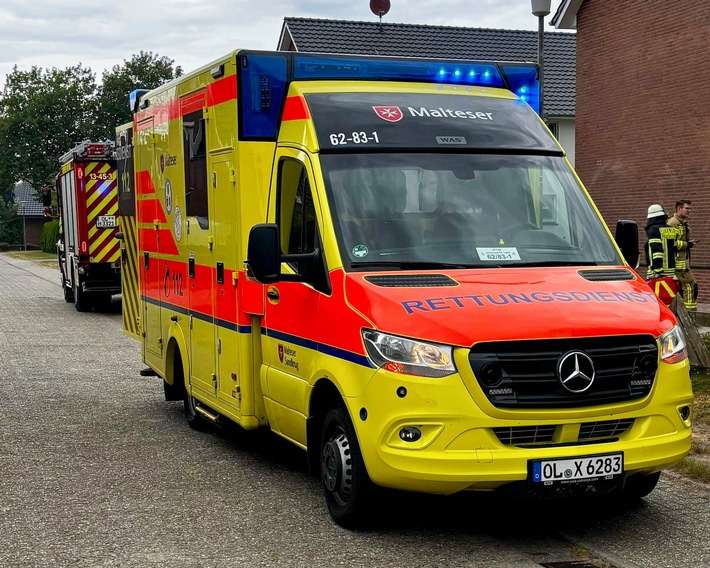 FW-OLL: Aufmerksamer Paketbote wird zum Lebensretter
