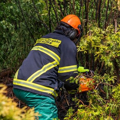 FW-MK: Heckenbrand am Nußberg