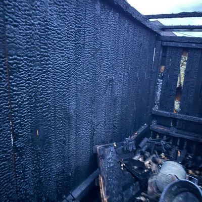 KFV Bodenseekreis: Schuppen im Vollbrand am Funkensonntag