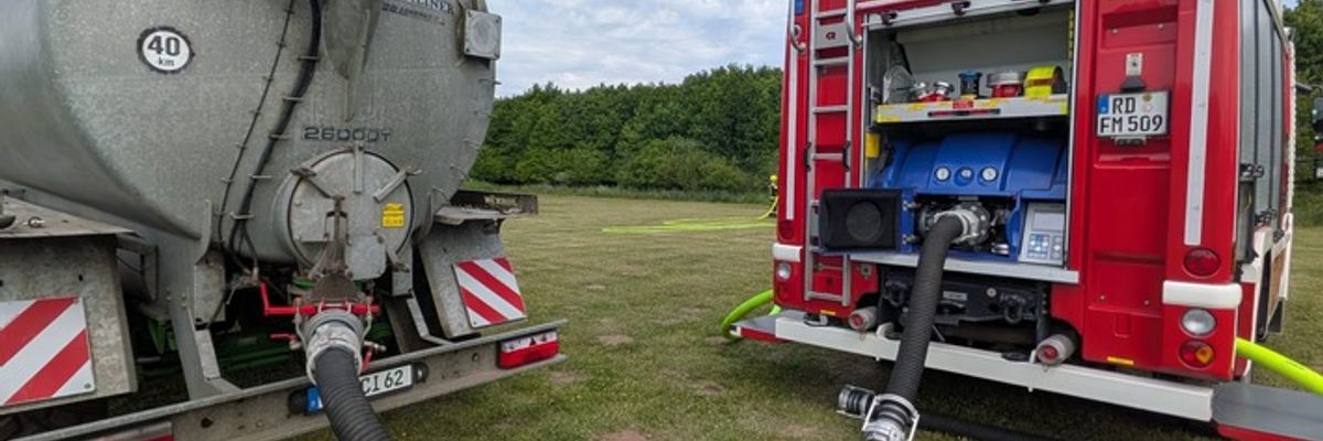 FW-LFVSH: Sommerzeit/Erntezeit= Erhöhtes Einsatzaufkommen Landesfeuerwehrverband dankt allen Einsatzkräften im Land für ihren unermüdlichen Einsatz