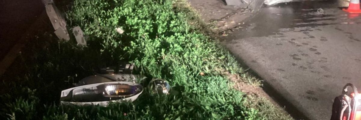 FW-M: Unfall endet glimpflich (Milbertshofen)