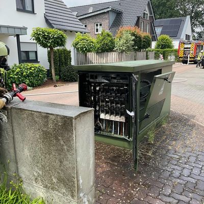 FW Bocholt: Stromausfall nach Trafobrand in Stenern