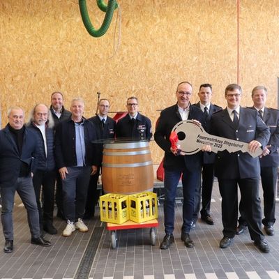 FW Konstanz: Einweihung des neuen Feuerwehrhauses in Dingelsdorf