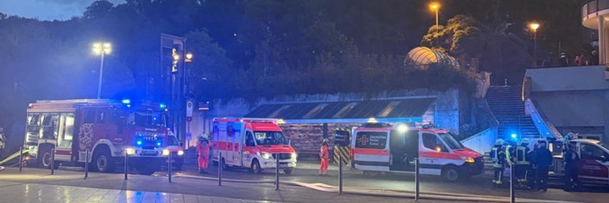 FW Schalksmühle: Großübung von Feuerwehr und DRK im Ortszentrum