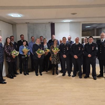 FW-OE: Feierstunde der Feuerwehr im Rathaus