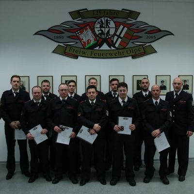 FW-OE: Jahreshauptversammlung 2026 der Feuerwehr Olpe