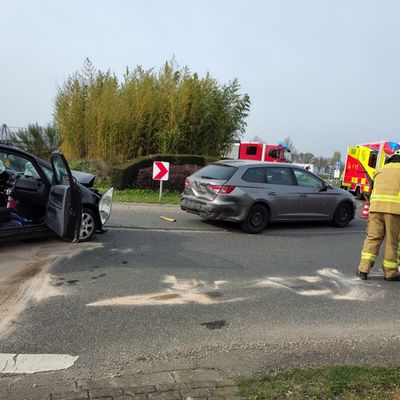 FW Gangelt: Vier Verletzte bei Verkehrsunfall in Gangelt