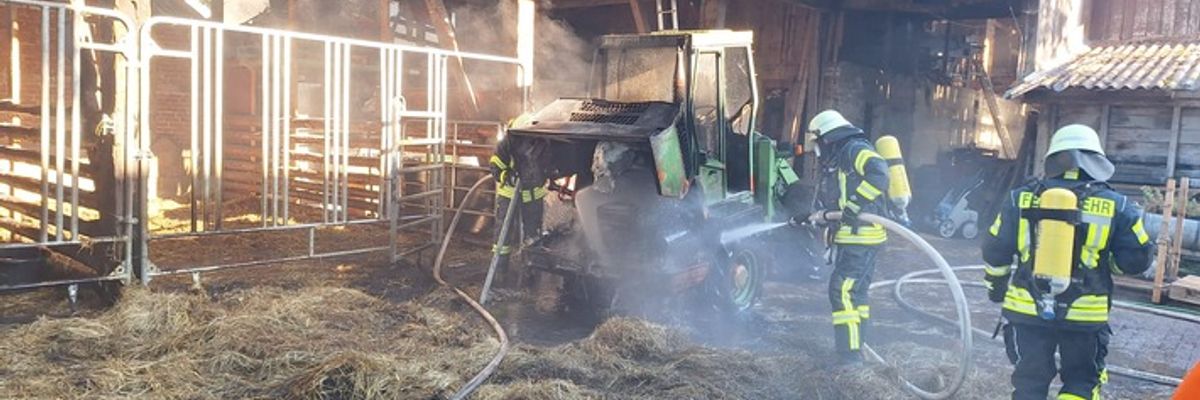 FW-ROW: Übergreifen der Flammen verhindert