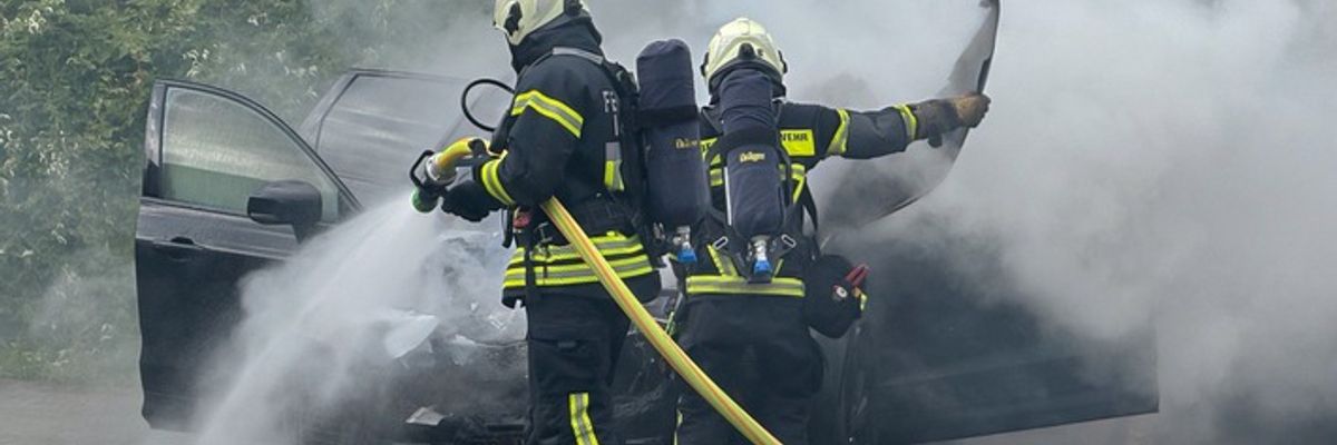 FW-MK: PKW Brand an der Mendener Straße