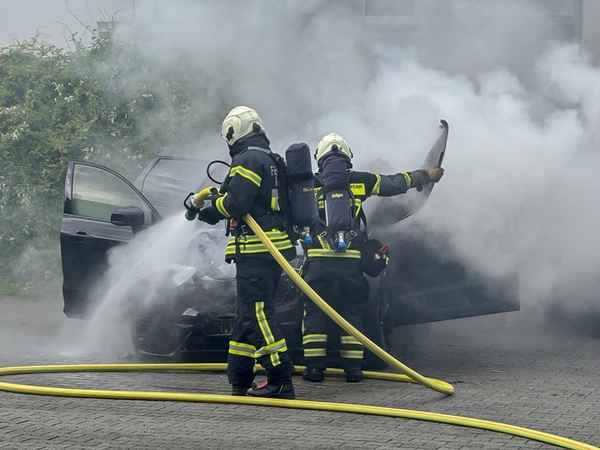 FW-MK: PKW Brand an der Mendener Straße