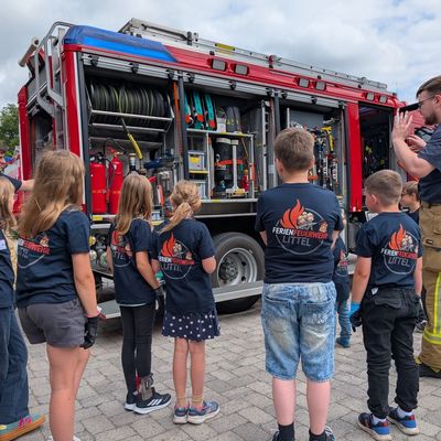 FW-OLL: Aktion "Ferienfeuerwehr" in Littel ein voller Erfolg: 21 Kinder erleben spannende 24-StundenSchicht