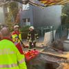 FW-MH: Arbeitsunfall in MH-Heißen - Rettungshubschrauber im Einsatz