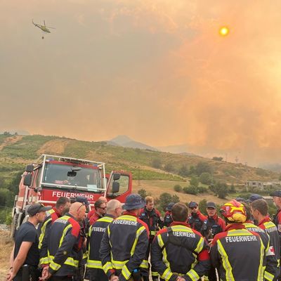 FW-BN: Erfolgreicher Abschluss des Waldbrandeinsatzes des NRW-Waldbrandmoduls GFFF-V DE1 in Spanien