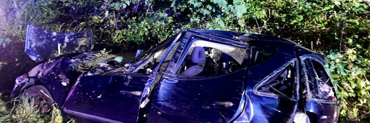 FW-EN: Verkehrsunfall auf der Elberfelder Straße und Einsatz eines Rettungshubschraubers