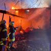 FW-RD: Großfeuer in Holzdorf - 140 Einsatzkräfte im Einsatz