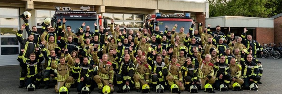 FW Kranenburg: 50 Jahre Freundschaft: Feuerwehr Kranenburg und Brandweer Gennep feiern Jubiläum