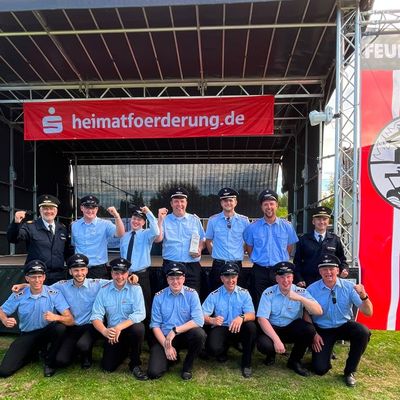 FW-ROW: Landesentscheid der Niedersächsischen Feuerwehren in Bodenwerder - Feuerwehr Kalbe wird Vizelandessieger