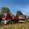 Feuerwehr MTK: Großeinsatz bei Vegetationsbrand in Hattersheim: Mehr als 200 Einsatzkräfte bekämpfen ausgedehnten Wiesen- und Waldbrand - umfangreiche Nachlöscharbeiten dauern an
