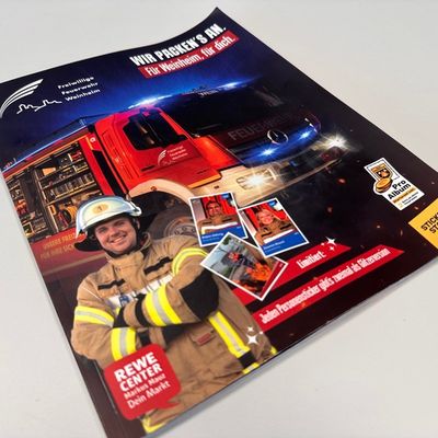 FW Weinheim: Weinheimer Feuerwehr feiert erfolgreichen Kick-off ihres ersten Sammelalbums