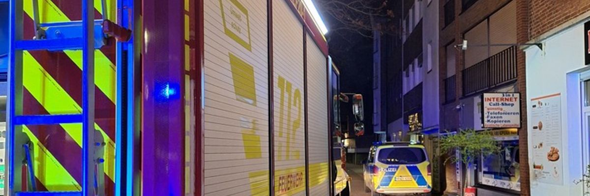 FW Bocholt: Küchenbrand in der Innenstadt