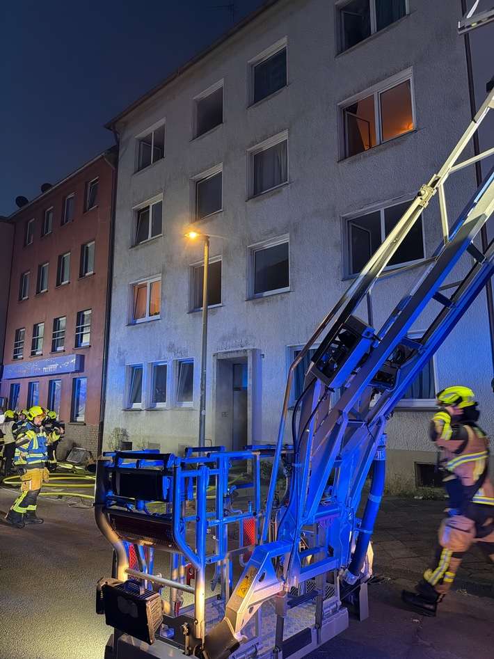FW-GE: Kellerbrand in Schalke