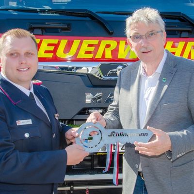 FW-RD: Feuerwehr Bordesholm stellt neues TLF 3000 in Dienst
