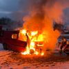 FW Weinheim: PKW Brand im Hammelsbrunnen