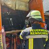 FW-RS: Brand in einem Müllfahrzeug schnell gelöscht