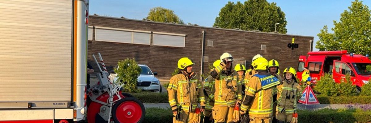 FW Konstanz: Gemeinsam Stark, Übung der Feuerwehren Kreuzlingen und Konstanz
