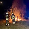 FW Hünxe: Brennende Vegetation am Wesel-Datteln-Kanal