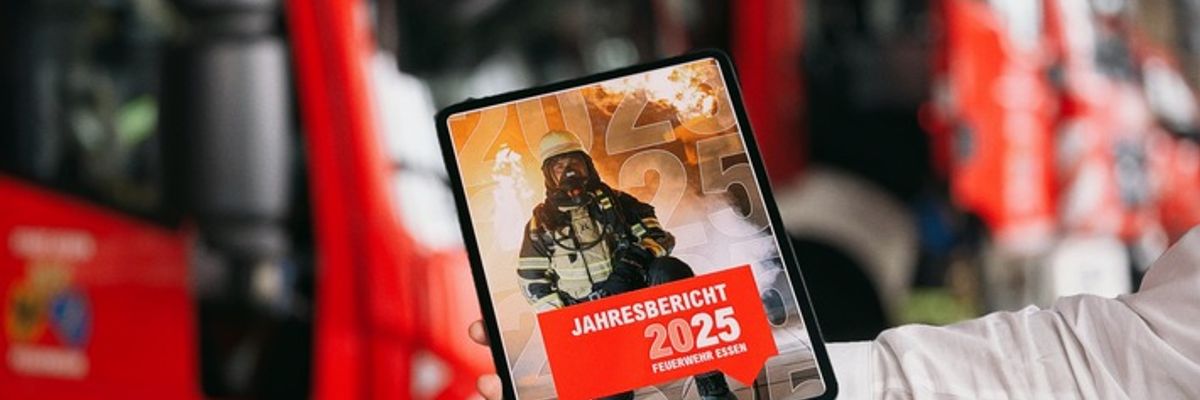 FW-E: Feuerwehr Essen stellt Jahresbericht 2025 vor - Einsatzzahlen weiter auf hohem Niveau