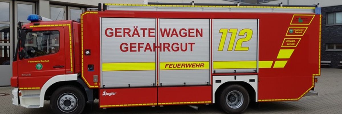 FW Bocholt: Gefahrguteinsatz im Industriegebiet Schlavenhorst