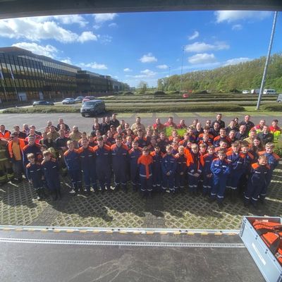 FW Paderborn: Stadtjugendfeuerwehr Gesamtübung