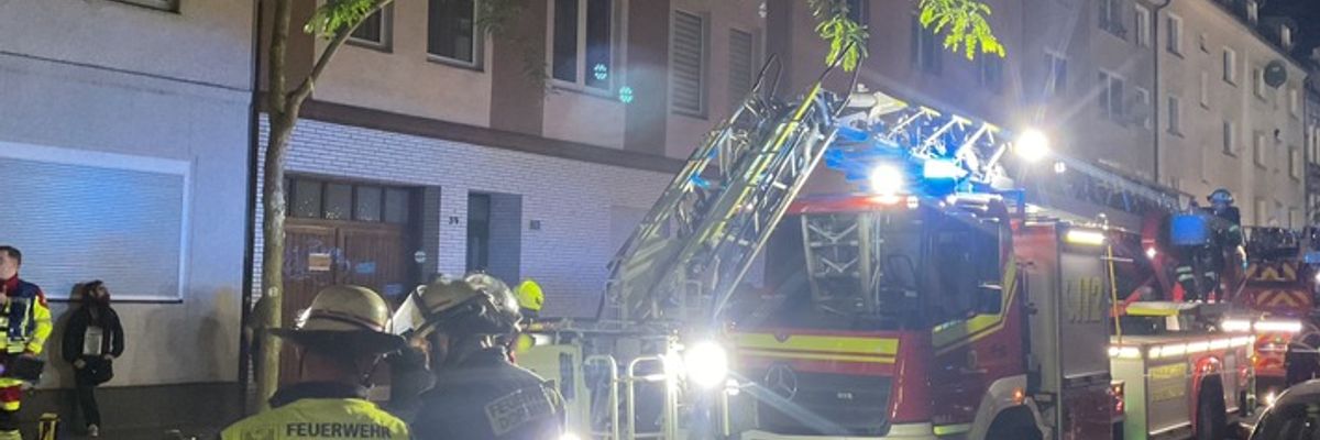 FW-DO: Nächtlicher Wohnungsbrand in der Dortmunder Nordstadt