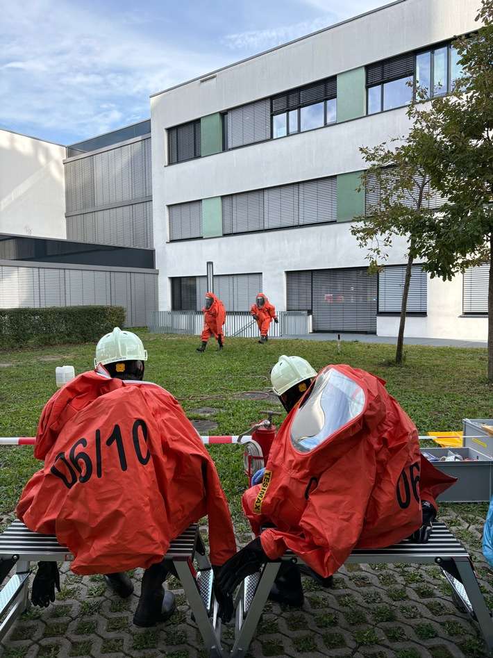 FW Konstanz: Gefahrstoffeinsatz im Klinikum