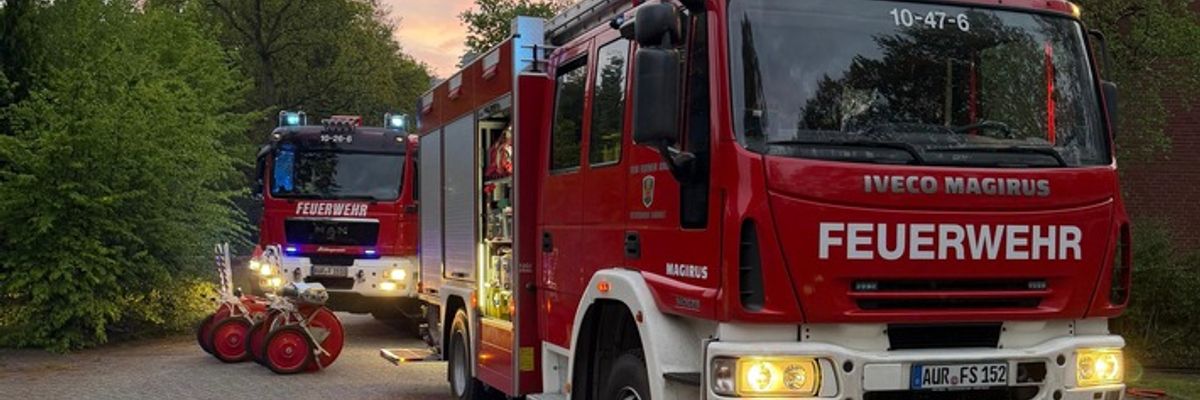 FW-AUR: Rauchentwicklung aus Turnhalle