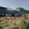 FW Kranenburg: Brand in leerstehender Scheune - Feuerwehr verhindert Ausbreitung