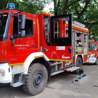 FW-Schermbeck: Unwetter: Überörtliche Hilfeleistung Krefeld