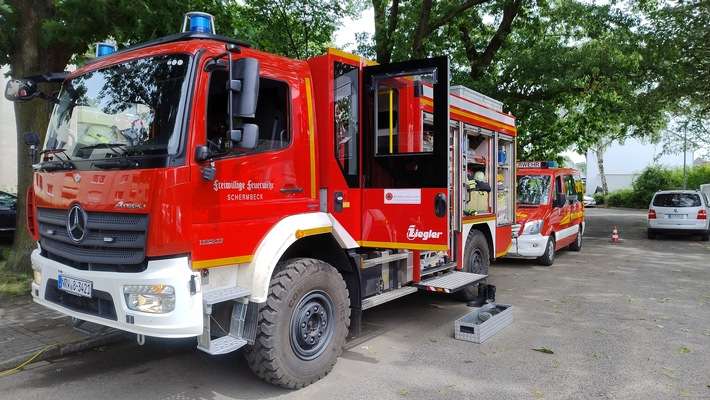 FW-Schermbeck: Unwetter: Überörtliche Hilfeleistung Krefeld