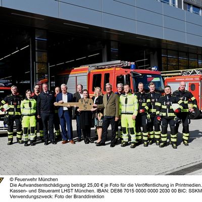 FW-M: Feierliche Einweihung der Feuerwache 5 (Ramersdorf)