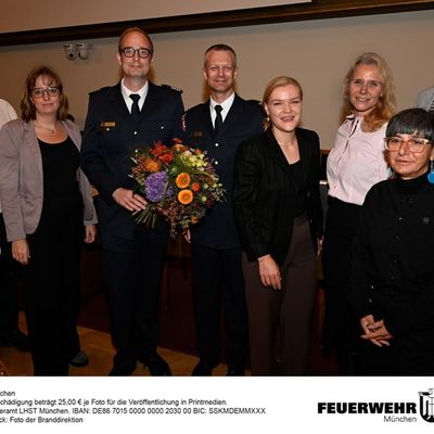 FW-M: Leitung der Freiwilligen Feuerwehr München im Amt bestätigt